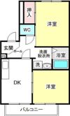 パークヒルズ中平 B棟の間取り画像