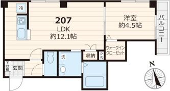 グラン 上り屋敷の間取り画像