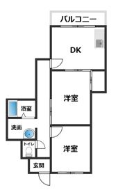 マンション木原の間取り画像