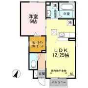 ピソ コモド Aの間取り画像