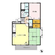 クレセント鴨生田の間取り画像