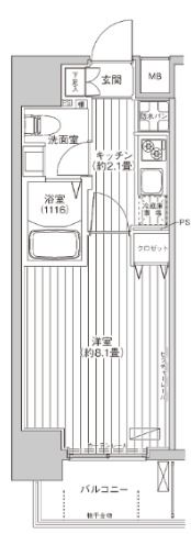 カーサラスク目白台の間取り画像
