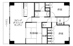 サーパス萱町の間取り画像