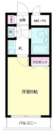 日神パレス杉田A棟の間取り画像