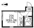 ユナイト北加瀬ラムズゲートの間取り画像