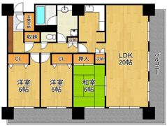 CPタワーの間取り画像