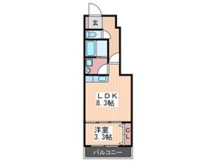 リノリノアパートメント美の里の間取り画像