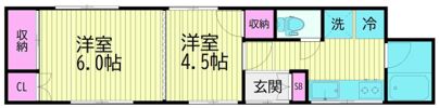 栗原ハウスの間取り画像