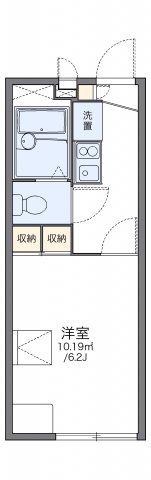 レオパレスパークサイドの間取り画像