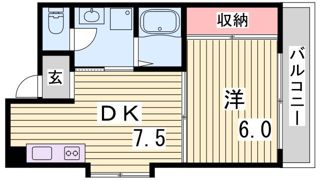 SUN志里池の間取り画像