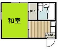 道合コーポの間取り画像