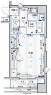パークウェル秋葉原の間取り画像