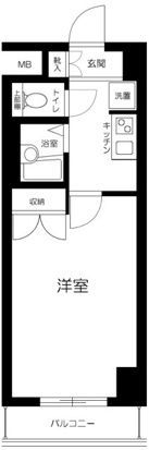 OLIO東神田の間取り画像