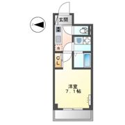 アルトハイム 大師の間取り画像