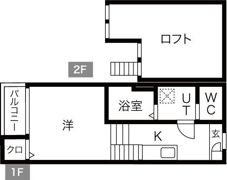 アネックス山脇の間取り画像