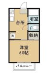 ベルコーポの間取り画像