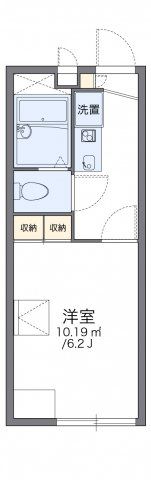 レオパレス萩原天神の間取り画像