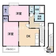 クレストール羽鳥の間取り画像