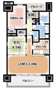 サンクタス関目の間取り画像