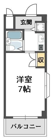 ジョイフル高槻大畑の間取り画像