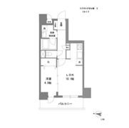 ラグゼナ戸田公園Ⅱの間取り画像