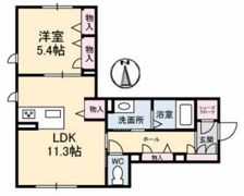 Logementみゆきの間取り画像