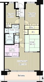 パークホームズ成増マークレジデンスの間取り画像