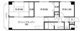 シェール道後の間取り画像