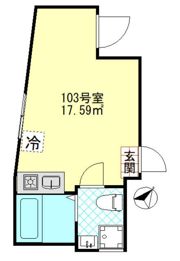 パティオ練馬田柄の間取り画像