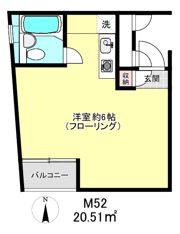 銀河の間取り画像