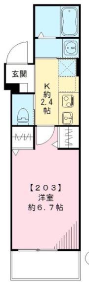 ポルックスの間取り画像