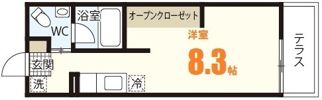 ポルトボヌール山本の間取り画像
