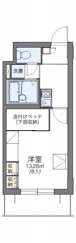 レオパレス光の間取り画像