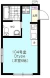 タスティ阪東橋の間取り画像