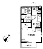 コンフォール横浜Ⅱの間取り画像