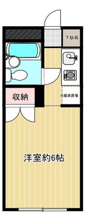 コンフォート西久保の間取り画像