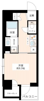 HY’s next 西巣鴨の間取り画像