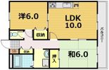 ラフィーネ山科の間取り画像