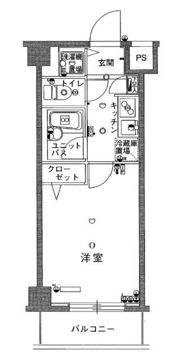 スカイコート板橋第5の間取り画像