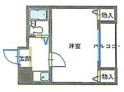 サンシャイン香里パート1の間取り画像