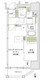 ザ・パークハビオ同心プレイスの間取り画像