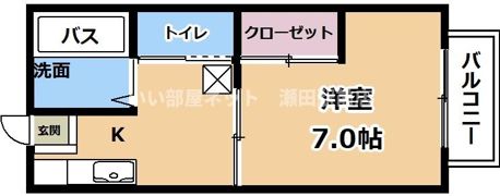 ポエム6の間取り画像