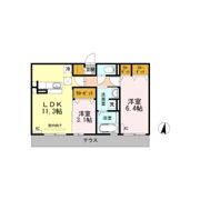 フェリオ・トレの間取り画像