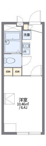 レオパレス鶴ヶ島の間取り画像