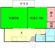 はねだコーポの間取り画像