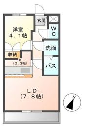 Pear-Court2（ピィアコートツー）の間取り画像