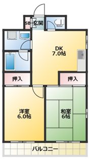 グランドオークの間取り画像