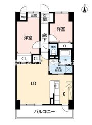 エスポワール辻Ⅲの間取り画像