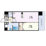 プレサンス新大阪ヴィガの間取り画像