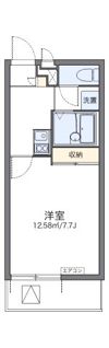 レオパレスリラの間取り画像